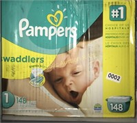 PAMPERS SIZE 1 DIAPERS