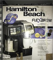 HAMILTON BEACH FLEX BREW COFFEE MAKER