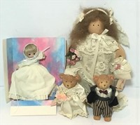 Maria Osmond Porcelain Doll in Box, Bear