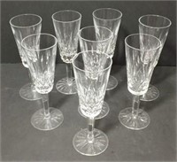 Waterford Crystal Champagne Flutes, Lot of