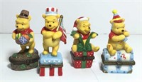 Disney Winnie the Pooh Trinket Boxes