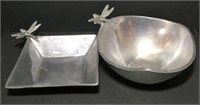 Dragonfly Serving Bowl and Dish