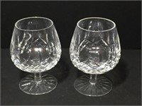 Waterford Crystal Brandy Glasses Lot of 2