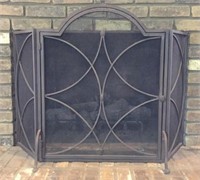 Fireplace Screen with Arched Detail and