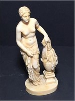 A. Santini Classic Carved Sculpture 9.5" tall
