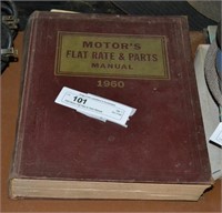 1960 Motor Flat Rate & Parts Manual
