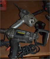 (2) 1/2" Electric Drills