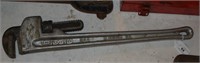Ridgid 24" Aluminum Handle Pipe Wrench