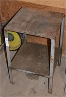 Approx. 18" Square Solid Steel Work Table