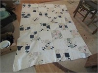 VERY old quilt. Shows some wear