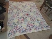 3 very old quilts-worn