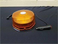 12V Magnetic rotating or strobe amber light.