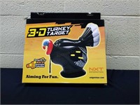 7 times the bid 3D inflatable Turkey target.  24"