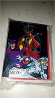 BAG OF SPIDERMAN CARDS