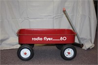 Red wagon (Radio Flyer-80, c. 1965?)