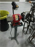 6 inch bench grinder with lamp