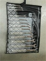 (14) SAE Full polished combo Wrenches 3/8 - 1 1/4