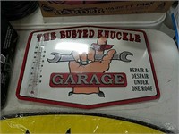 The Busted Knuckle Garage thermometer