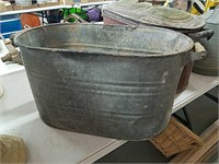 Galvanized boiler pot