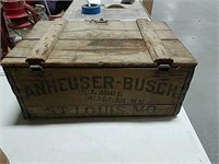 Anheuser-Busch advertising crate