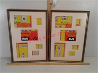 2 picture collage frames