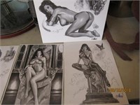 8 Prints of Vampirella all done by the same