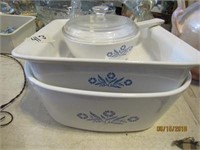 3 Piece Lot of Corning Ware - All three pieces in
