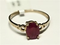 $832 14K Ruby Ring