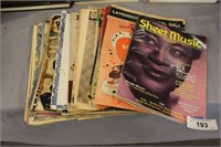 SELECTION OF VINTAGE SHEET MUSIC