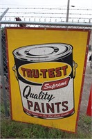 "Tru-Test Quality Paints" Sign