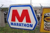 "Marathon Sign"