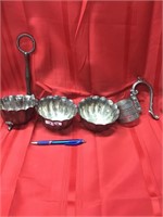 LOT 4 Silver Plate Items