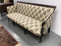 Stylish upholstered sofa