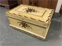 Paint decorated box