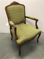 Carved arm chair