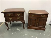 Lot of two  Pennsylvania House sides tables