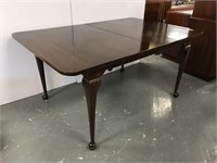 Dining table with three leaves