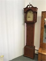 S. Hoadley Antique tall case clock