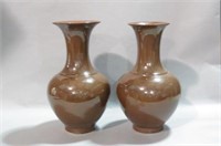 Pair of Chinese Porcelain Lamp Bases,
