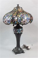 Tiffany Style Leaded Lamp,