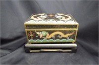 Chinese Cloisonne Box,