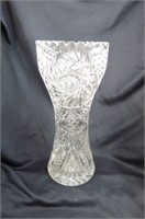 Cut Glass Vase,