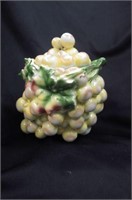Royal Bayreuth Porcelain Figural Biscuit Jar,