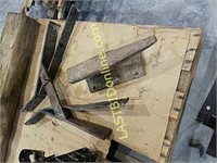 Railroad iron anvil & Equipment tongue