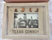 (7) Texas Cowboy Picture Frames - NIB