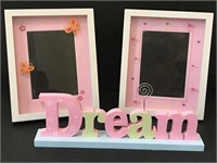 Girl’s Room Frames and Dream Photo Holder