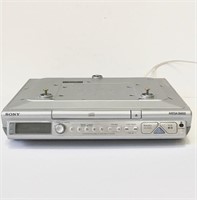 Sony ICF-CD543RM Kitchen CD Clock Radio (Silver)
