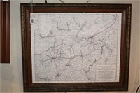 Cincinnati-Hamilton-Dayton Railroad Map