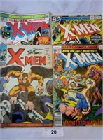 MARVEL COMICS:  X-MEN #19, #95, #112, #117
