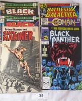 MARVEL COMICS: SUB-MARINER #7, BLACK PANTHER # 2,